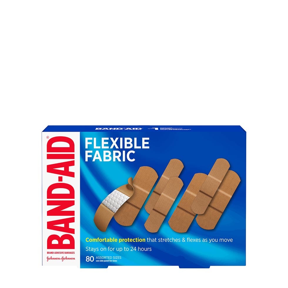 Band-Aid Brand Flexible Fabric Adhesive Bandages for Wound Care & First Aid  Adhesive Bandages - China Silk Plaster, Disposable Adhesive Plaster