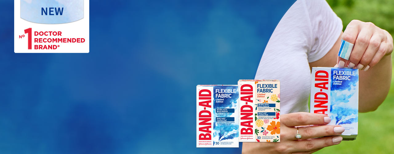 Band-Aid Brand Flexible Fabric Adhesive Bandages, Extra Large, 10 ct -  DroneUp Delivery
