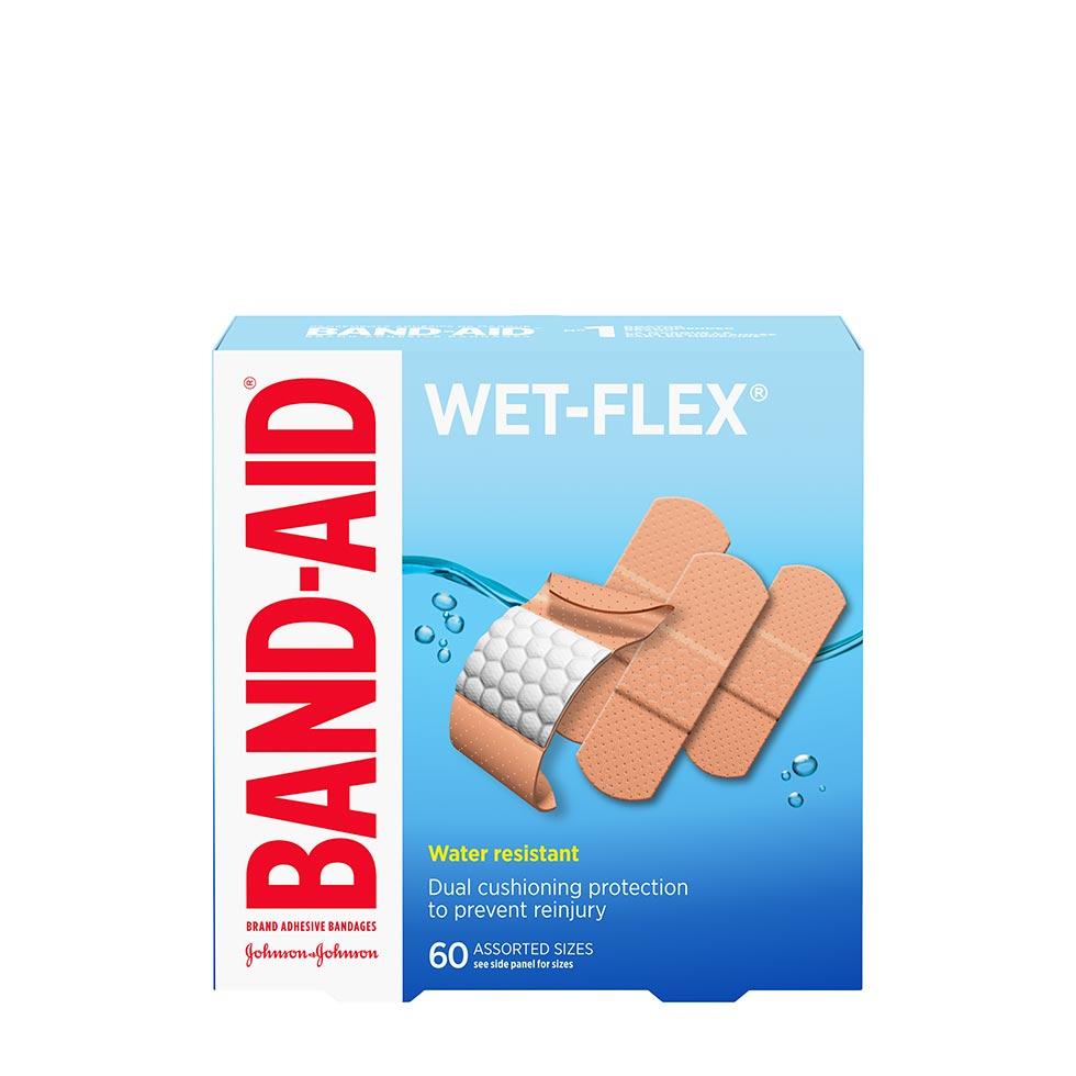 Band-Aid Brand Adhesive Bandages Tough Strips Waterproof 20 Count (Pack of  2)