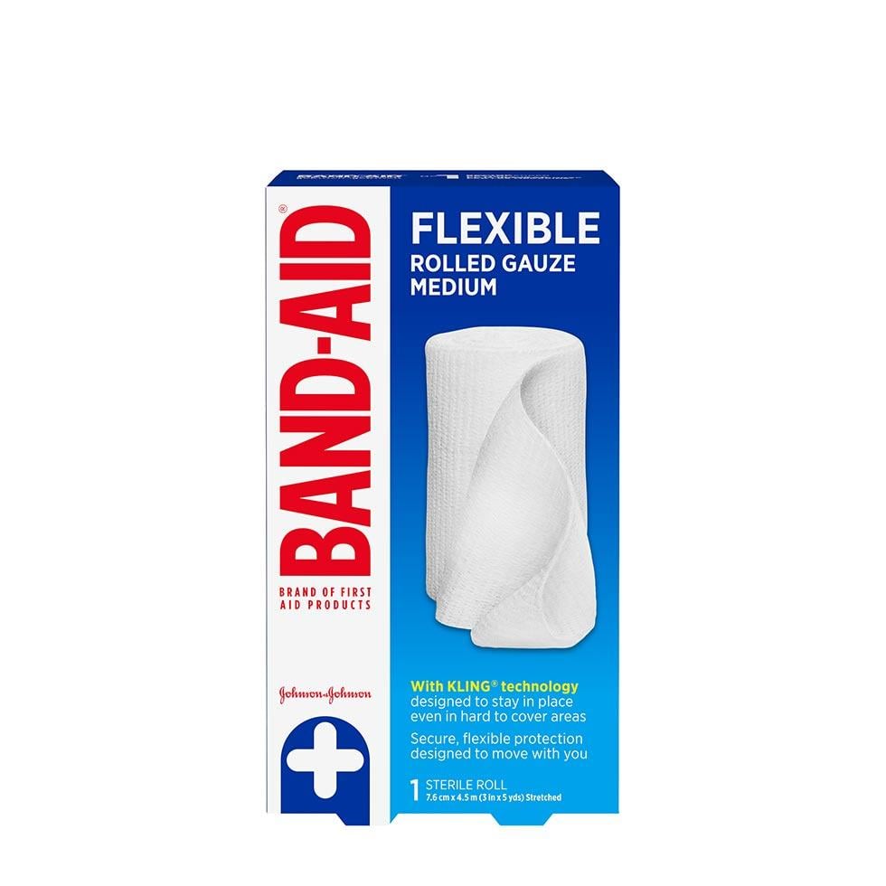 Flexible Rolled Gauze, Medium, 1 roll