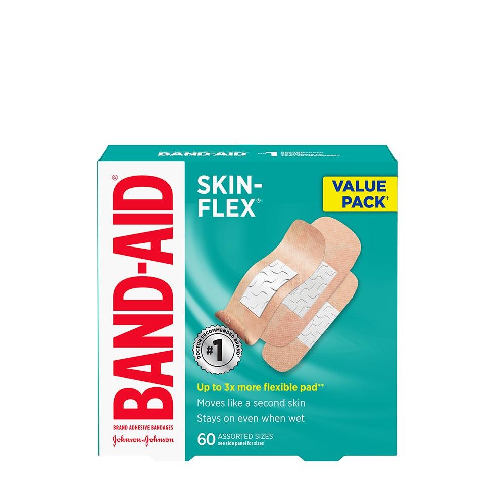Band Aid Brand Skin Flex Adhesive Bandages, Extra Large, 7 Count