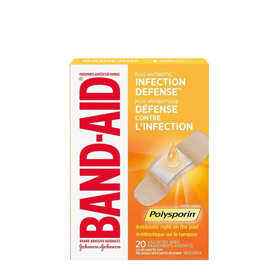Plus Antibiotic INFECTION DEFENSE™ Bandages