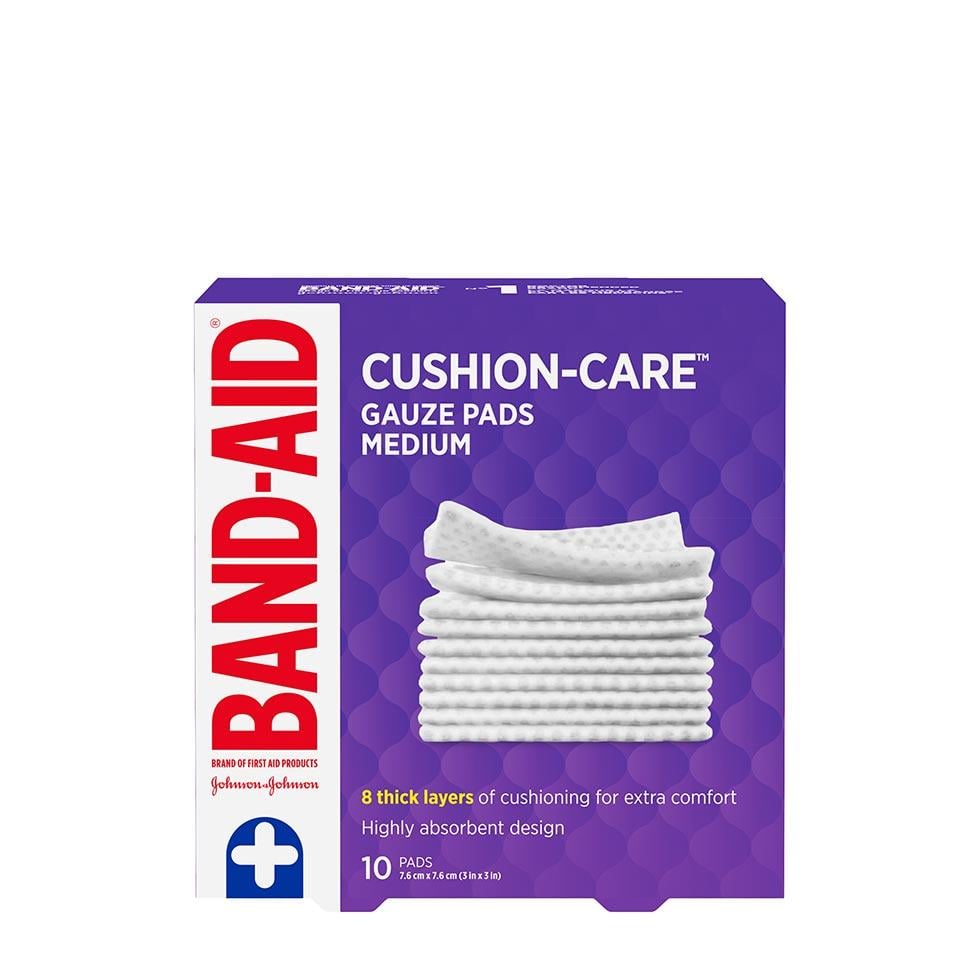 CUSHION-CARE™ Medium Gauze Pads, 10 count