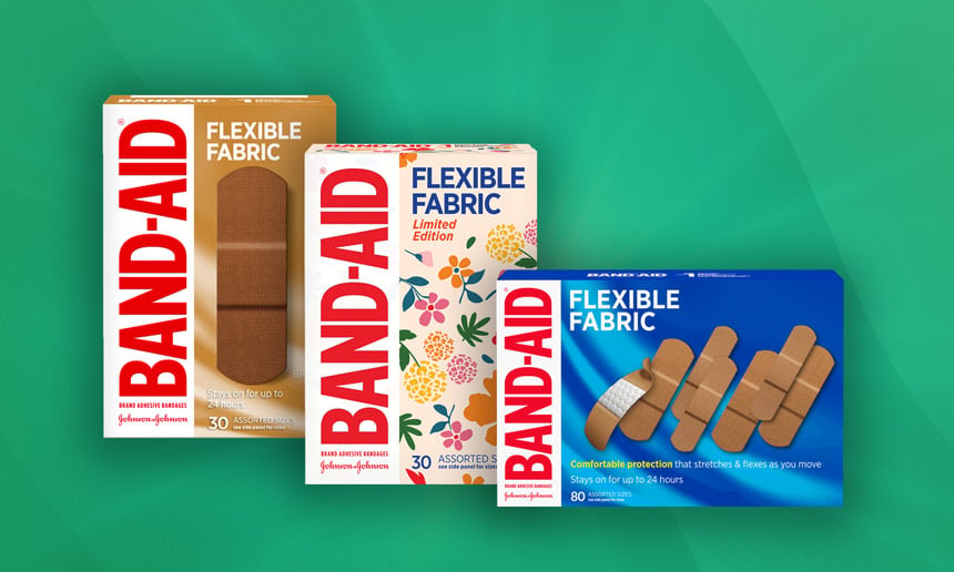 BAND-AID® Flexible Fabric Bandages