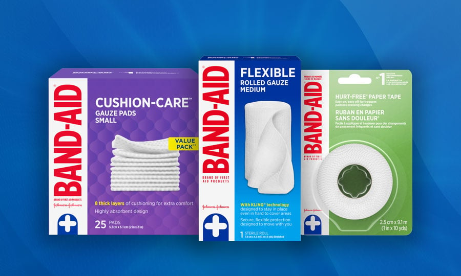 BAND-AID® Home Wound Care Bandages