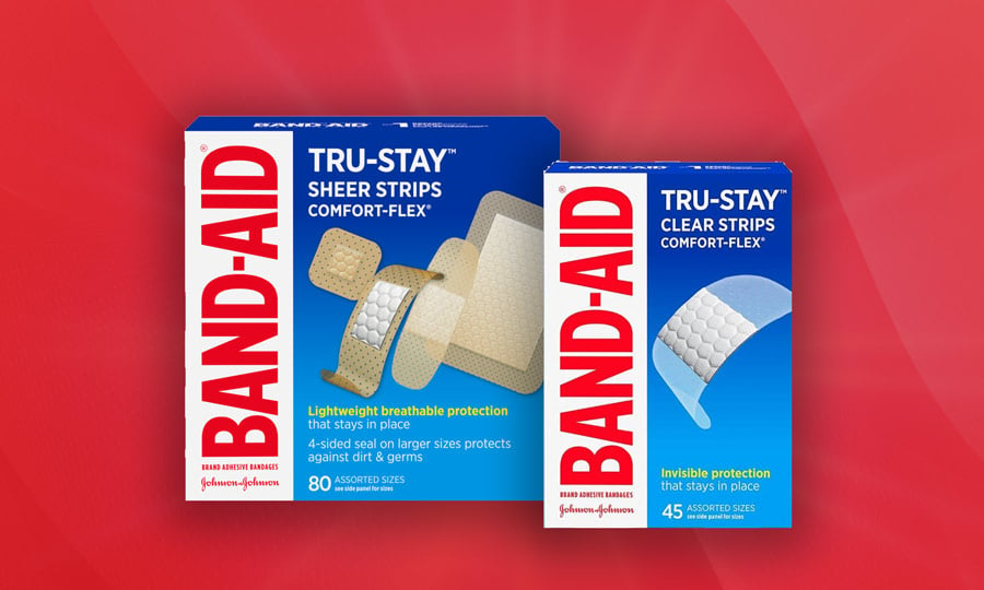 BAND-AID® TRU STAY™ Bandages